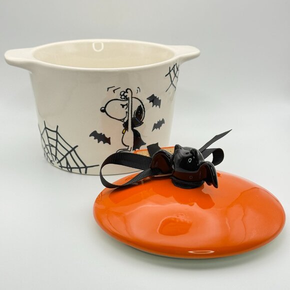 Halloween Snoopy individual bake dish by Rae Dunn | SCARY Snoopy bake dish - Picture 3 of 4